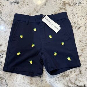 NWT Janie and Jack Embroidered Lemon Shorts